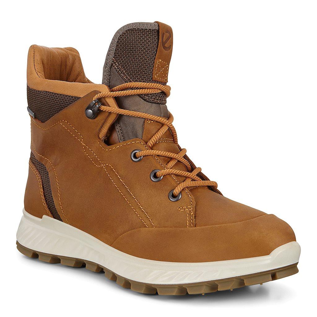 Ecco Exostrike Boys Outdoor Boots Brown Sale - India ORN-801645